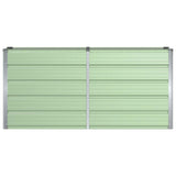 Planter Green 160 x 40 x 75 cm Steel