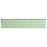 Planter Green 240 x 40 x 45 cm Steel