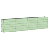 Planter Green 320 x 40 x 75 cm Steel