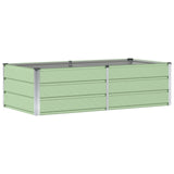 Planter Green 160 x 80 x 45 cm Steel