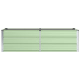 Planter Green 160 x 80 x 45 cm Steel