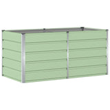 Planter Green 160 x 80 x 75 cm Steel