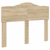 Bed Frame with Drawer Sonoma Oak 135 x 190 cm Engineered Wood - Close-Up Angle