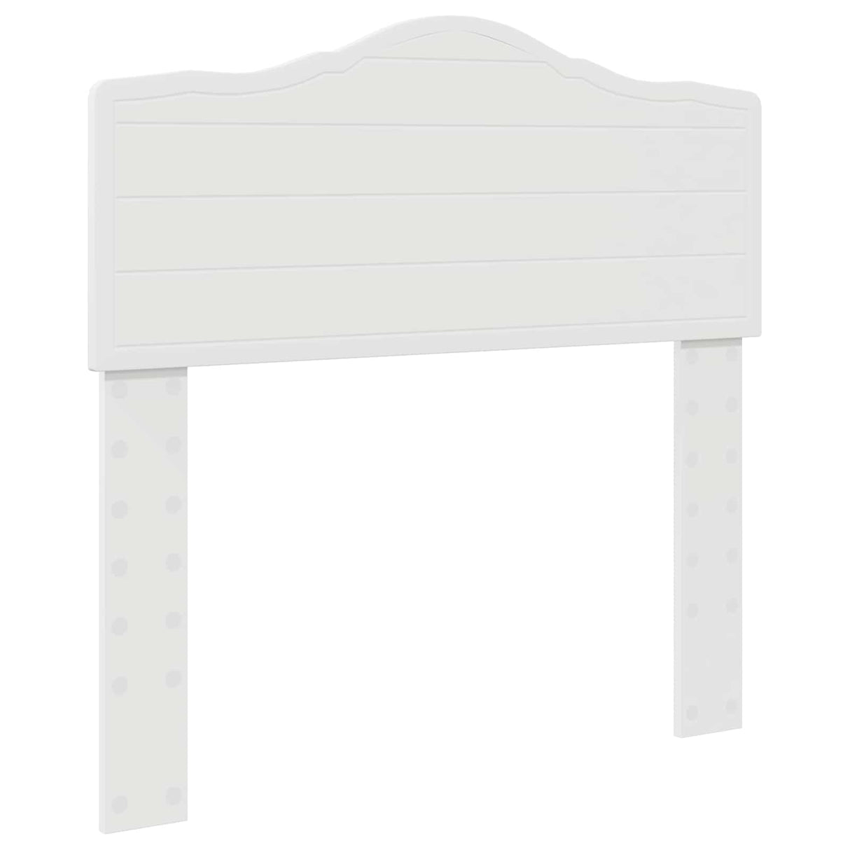 Storage Bed with Headboard White 90 x 190 cm Engineered Wood