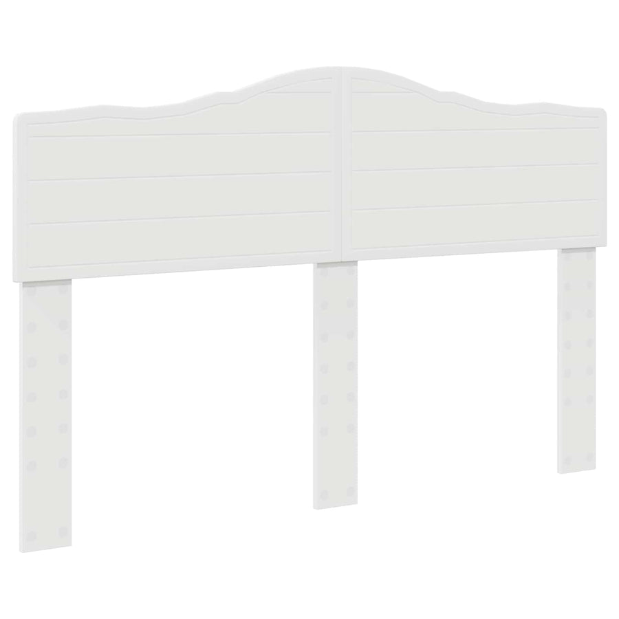 Bed Frame with Drawer White 150 x 200 cm Engineered Wood