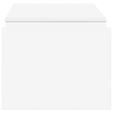Coffee Table White 90 x 45 x 35 cm Engineered Wood