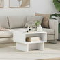Coffee Table White 48 x 46 x 35 cm Engineered Wood