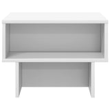 Coffee Table White 48 x 46 x 35 cm Engineered Wood