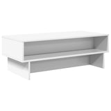 Coffee Table White 100 x 46 x 35 cm Engineered Wood