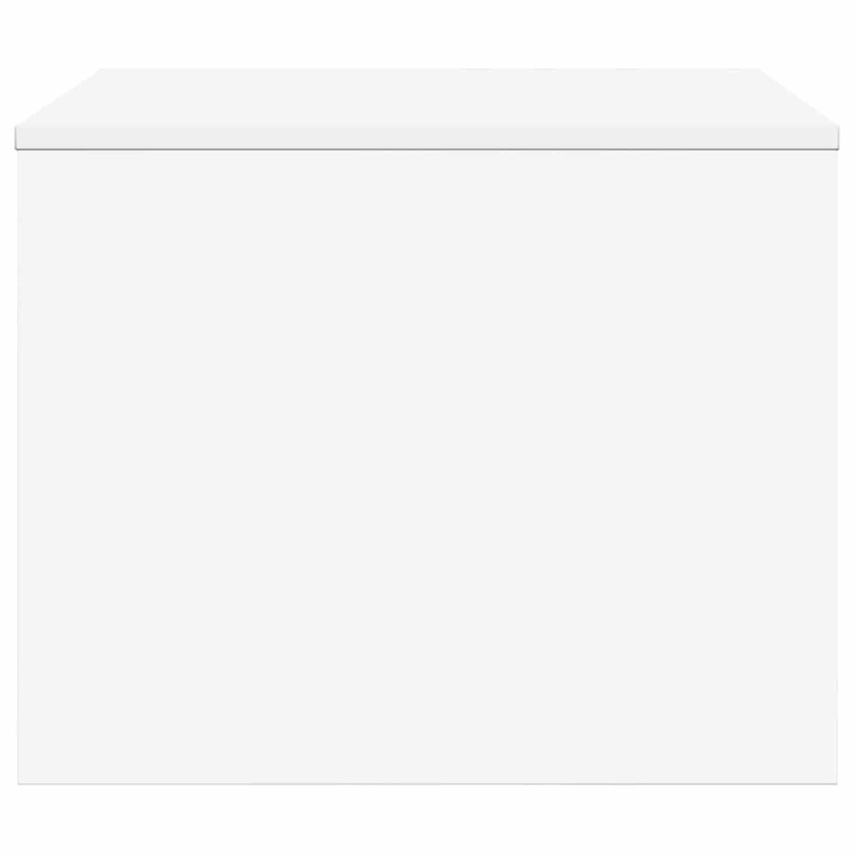 Coffee Table White 60 x 50 x 40 cm Engineered Wood