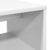 TV Cabinet 100 x 35 x 40 cm White Engineered Wood