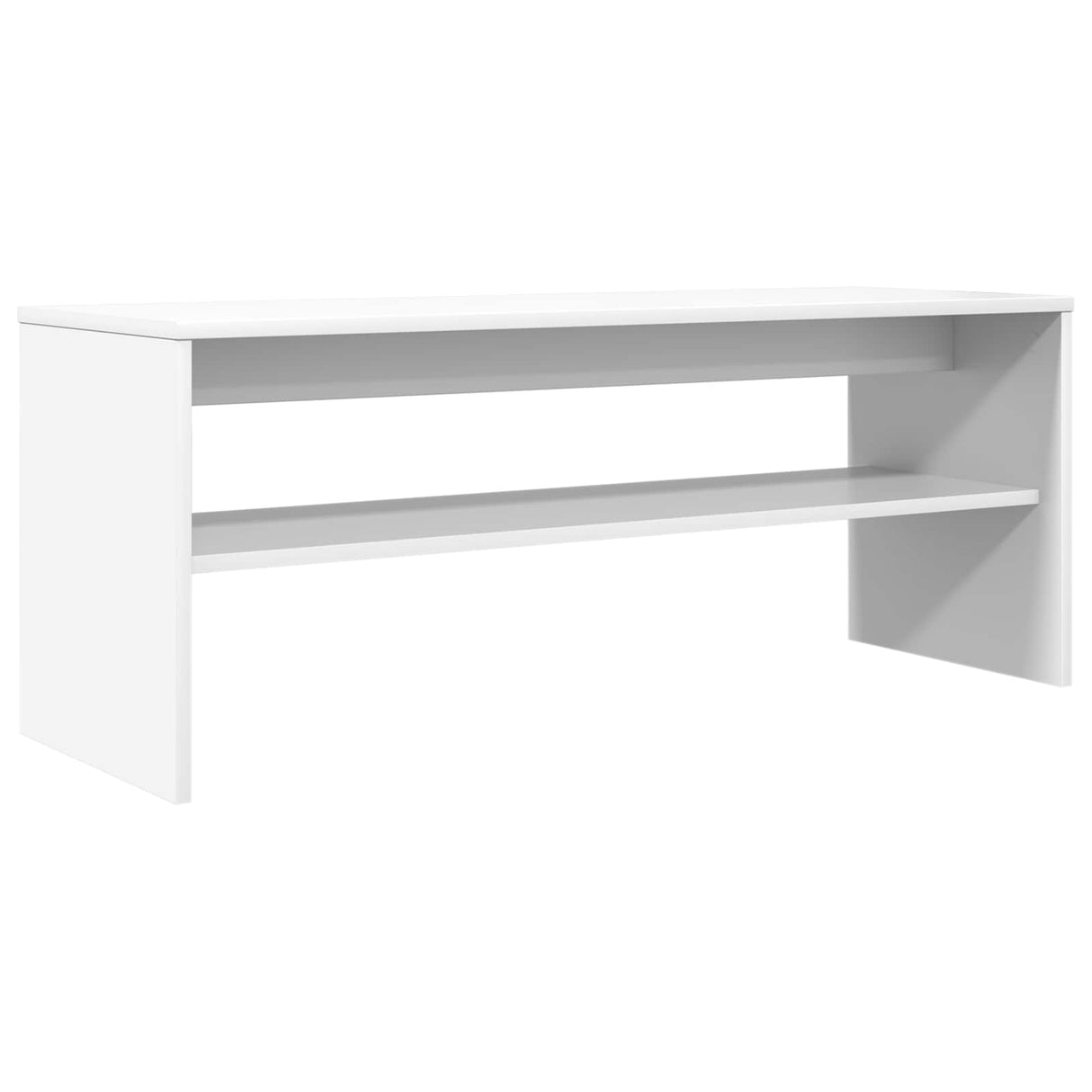 TV Cabinet White 100 x 35 x 40 cm Engineered Wood