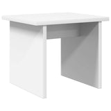 Shoe Cabinet with Shelf 2 pcs White Engineered Wood - Close-Up Angle