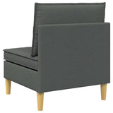 Sofa with Storage Fabric - Close-Up Angle