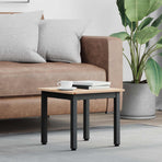 Coffee Table Natural 40 x 40 x 36 cm Solid Pine Wood