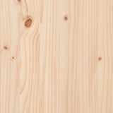 Coffee Table Natural 40 x 40 x 36 cm Solid Pine Wood