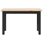 Coffee Table Natural 60 x 30 x 36 cm Solid Pine Wood