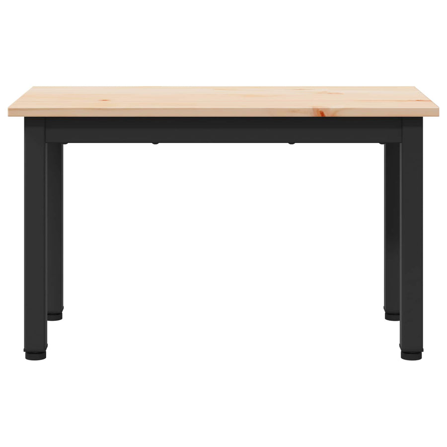 Coffee Table Natural 60 x 30 x 36 cm Solid Pine Wood