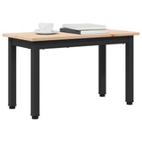 Coffee Table Natural 60 x 30 x 36 cm Solid Pine Wood - Side View