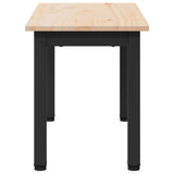 Coffee Table Natural 60 x 30 x 36 cm Solid Pine Wood