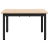 Coffee Table Natural 60 x 50 x 36 cm Solid Pine Wood