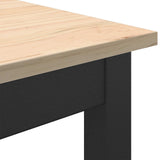 Coffee Table Natural 70 x 50 x 36 cm Solid Pine Wood - Low Angle