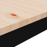 Coffee Table Natural 70 x 50 x 36 cm Solid Pine Wood - Extra Image