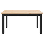 Coffee Table Natural 70 x 50 x 36 cm Solid Pine Wood