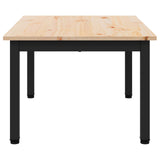 Coffee Table Natural 70 x 50 x 36 cm Solid Pine Wood