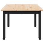 Coffee Table Natural 70 x 50 x 36 cm Solid Pine Wood