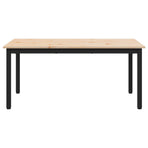 Coffee Table Natural 100 x 50 x 45 cm Solid Pine Wood