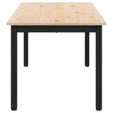 Coffee Table Natural 100 x 50 x 45 cm Solid Pine Wood