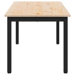 Coffee Table Natural 100 x 50 x 45 cm Solid Pine Wood