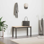 Bench Natural 80 x 35 x 45 cm Solid Pine Wood
