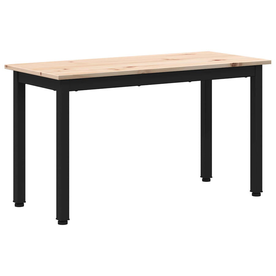 Bench Natural 80 x 35 x 45 cm Solid Pine Wood