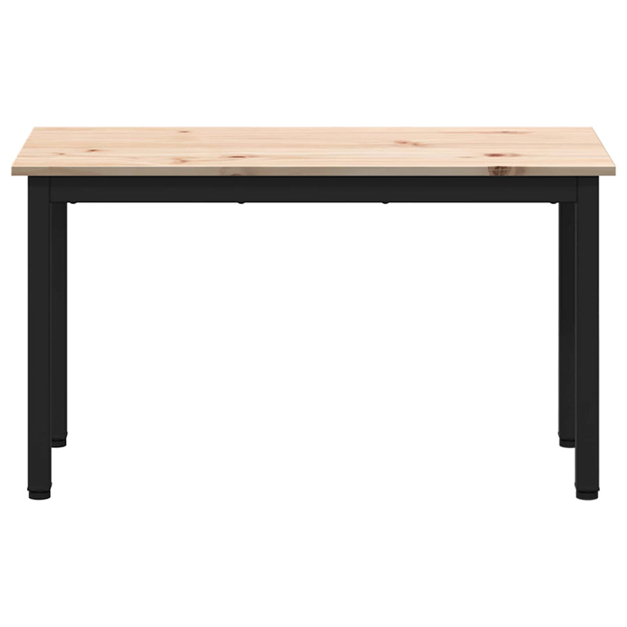 Bench Natural 80 x 35 x 45 cm Solid Pine Wood