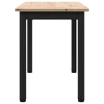 Bench Natural 80 x 35 x 45 cm Solid Pine Wood