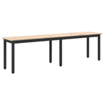 Bench Natural 160 x 35 x 45 cm Solid Pine Wood