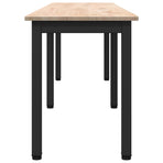 Bench Natural 160 x 35 x 45 cm Solid Pine Wood