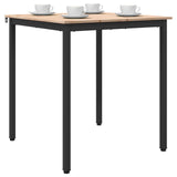 Dining Table Natural 70 x 70 x 75 cm Solid Pine Wood