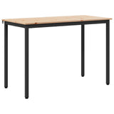 Dining Table Natural 110 x 55 x 75 cm Solid Pine Wood