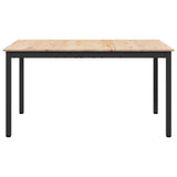 Dining Table Natural 150 x 90 x 75 cm Solid Pine Wood
