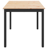 Dining Table Natural 180 x 90 x 75 cm Solid Pine Wood