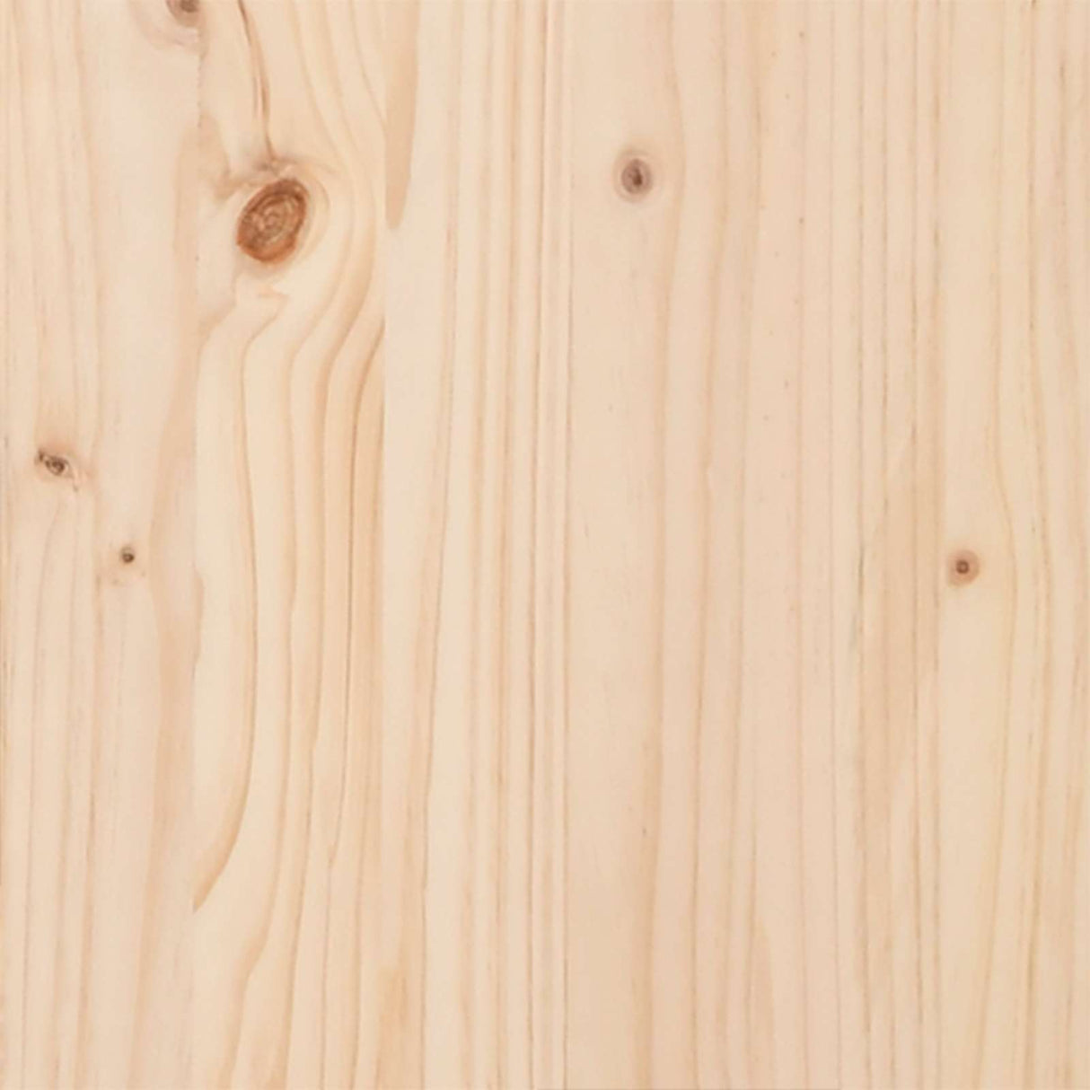 Bar Table 60 x 60 x 105 cm Solid Pine Wood Natural Square