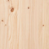 Bar Table 60 x 60 x 105 cm Solid Pine Wood Natural Square - Extra Image