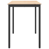 Bar Table Natural 140 x 80 x 105 cm Solid Pine Wood