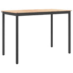 Bar Table 150 x 80 x 105 cm Solid Pine Wood Natural Rectangular