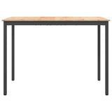 Bar Table Natural 150 x 80 x 105 cm Solid Pine Wood