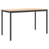 Bar Table Natural 180 x 90 x 105 cm Solid Pine Wood - Front View