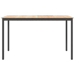 Bar Table 180 x 90 x 105 cm Solid Pine Wood Natural Rectangular